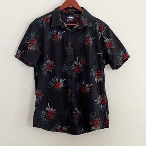 Black Hawaiian Shirt